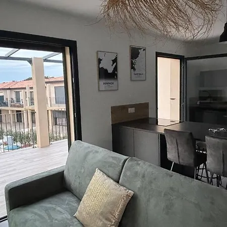 Apartment Foce Del Edera T3 Chic Terrasse Piscine Et Parking Bonifacio (Corsica)