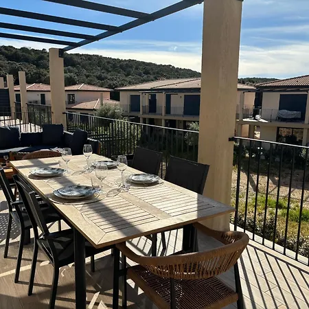 Foce Del Edera T3 Chic Terrasse Piscine Et Parking Bonifacio